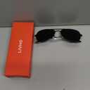 livho Sunglasses for Men Women Aviator Polarized Metal Mirror UV 400 Lens Protection