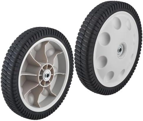 2pcs Rear Wheel Replacement for MTD Troy- Bilt 734-04019 734-04127 12 X 2.125 S-Wave Lawn Mower