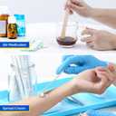 JMU Tongue Depressors Sterile 200 Count, 6 inch Tongue Depressors Wood Individually Wrapped