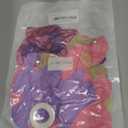 Pink and Purple Balloons, 50PCS 12 Inch Confetti Balloons, Metallic Purple Pink Latex Balloons with Ribbon, Party Balloons for Birthday Shower Wedding Party Decorations