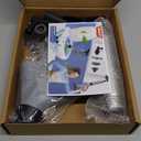 Toilet Plunger, High Pressure Toilet Plunger,Toilet Auger Air Drain Blaster with Real-Time, Heavy Duty Plunger for Bathroom and Plumbing Clogs (Grey)