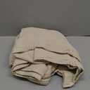 Bedsure 100% Cotton Muslin Blankets for Adults Large Throw 50x70 Inches - 4-Layer Breathable and Lightweight, Soft Boho Gauze Muslin Cotton Blanket for Couch Decor Travel Summer, Linen Beige