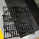 10 Panels No Dig Decorative Garden Fence, 32in (H) x 23.6ft (L) Outdoor Animal Barrier Fencing with Ground Stakes, Temporary Rustproof Metal Wire Panel Border for Rabbit,Dog