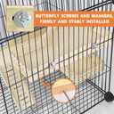 Hamster Wooden Platform,Chinchilla Cage Accessories,Hamster Ladder,Wooden Platform Jumping Board Climbing Ladder for Small Animal & Chinchilla, Guinea Pig, Hamster, Rat Cage