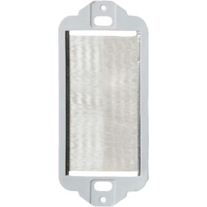 Leviton 41075-DBW Decora Brush Passthrough, White