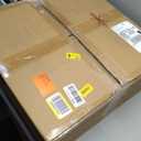 Sweetcrispy Ergonomic Office Desk Chair Mesh Adjustable Swivel Mid-Back Computer Chair with Lumbar Support Comfy Flip-up Arms for Home Office (Grey)