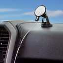 Scosche MSHWDPD20 MagicMount Windshield/Dashboard Suction Cup Mount for MagSafe Wireless Charger, (Charger not Included) Car Stand for MagSafe Charging Pad Compatible with iPhone 16/15/14/13/12 Series (Black)