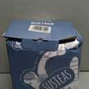 SUSTEAS Stove Top Whistling Tea Kettle - Food Grade Stainless Steel Teakettle Teapot with Cool Touch Ergonomic Handle, With 1 Silicone Pinch Mitt Included, 2.64 Quart(BLACK)