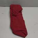 Flamingo P Stretch Ottoman Slipcover Spandex Elastic Rectangle Footstool Sofa Cover for Living Room Soft Rectangle slipcover with Elastic Bottom (X-Large, Burgundy) (Wine)