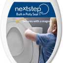 Mayfair NextStep2 Toilet Seat with Built-In Potty Training Seat, Slow-Close, Removable that will Never Loosen, Elongated, White