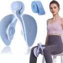 Pelvic Floor Exercise Devices, Inner Thigh Kegel Exerciser, Kegel Trainer for Postpartum Rehabilitation, Exerciser of Thigh at Home, Hip Under Desk Exercise Men Women with Band