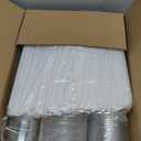 Dealusy 100 Pack - 24 oz Clear Plastic Cups with Lids and Straws, Sturdy & Food Safe Iced Coffee Cups with lids, Disposable Plastic Smoothie Cups for Cold Drinks