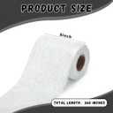1708 Fiberglass Cloth Roll 8" Wide by 360" Mat Material Roll with 3 Roller Tools Kit Fiberglass Filler Sheet for Boat Tub Shower Repair