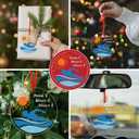 3 x Swimming Ornament Gifts 2025 - Christmas Ornaments Gifts for Swimmers, Boys, Girls - Funny Swimming Gift for Christmas Tree Ornaments - Swim Decoration Gift