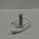Charging Station for Multiple Devices Upoy, Multi USB Tower Hub with 5 USB+1 Type C Ports, USB C Charger Block Fast Charging for Apple/Samsung/Android Gadgets, Cute Home Office Desk Accessories