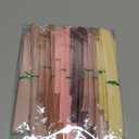 Geyee 18 Pcs Mexican Paper Flowers Colorful Fiesta Tissue Paper Flowers Pom Poms Mexican Carnival for Floral Party Backdrop Wedding Birthday Party Craft, 6" 8" 10"(Vintage Color)