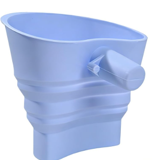 Flour Funnel, Silicone Food-Grade | for KitchenAid Stand Mixer | Leak-Proof Large Capacity, Collapsible Design | Easy to Operate, Dishwasher Safe