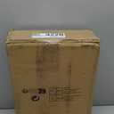 Goovilla 3 Tier Rolling Utility Cart Organizer with Removable Drawer, Stable and Sturdy White Rolling Storage Carts with 2 Lockable Wheels for Bathroom, Kitchen, Snack, Craft, Makeup, Baby Essentials