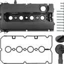Engine Valve Cover Kit L4 1.6L 1.8L Compatible with 2012-2018 Sonic, 2010-2016 Cruze, 2013-2020 Trax, 2009-2011 Aveo Replace 264-920 55558673 55564395 with Oil Filler Cap and Gasket and Bolts