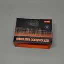 MYSTILUCK Wireless Pro Controller for Switch/Switch 2/Lite/OLED/PC, Gamepad with 7 Color-Changing RGB Lighting/Dual Vibration/6-Axis Gyroscope/Turbo, Ergonomically Designed Precise Joystick