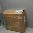 K2 Self-Balancing Scooter Go Kart with Rear Shock Absorption, Balancing Scooter Seat Attachment for 6.5" 8" 10" Tires, Adjustable Length & Off-Road Wheel (Not Including Balancing Scooter)