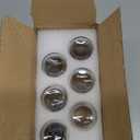 6Pack 2oz Glass Shot Bottles with Caps and Funnels, Boston Round Glass Bottles, Leakage-Proof Ginger Shots Bottles, Wellness Shot Glass Bottles, Suitable for DIY Essential Oils, Juice, Whiskey (clear)