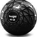 Yes4All Slam Balls, 10-40lb Weighted Ball Weight, Durable PVC Sand Filled Workout Dynamic Slam Ball for Core Strengthen