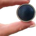 Best Mini Portable Bluetooth Speaker with HD Sound & Bass I Smallest Wireless Bluetooth Speakers for Phone/PC/Tablet I Photo Selfie Button Answer Phone Calls I Cute Tiny Speaker, Gold