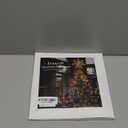 YEAHOME Christmas Tree Topper, Gold Glittered Hollow 7-Point Star Tree Topper, Lighted Wire Star with 20 LED Lights for Christmas Treetop, Xmas Tree Topper with Timer, Christmas Tree Decorations