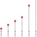 JZXSJ 6 Pieces Multi-Sizes Airless Paint Sprayer Tip Extension Pole,Airless Paint Sprayer Spray Gun Tip Extension Pole Rod,Extension Spray Wand(8/12/16/20/30/40inch)