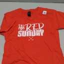Tiger Red Sunday Golf TShirt S