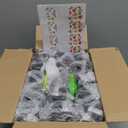 GUSTO [16 oz. - 15 Count Reusable Plastic Juice Bottles With Caps, Labels, Brush, and Silicone Funnel - Clear plastic Bottles with Caps, Juice Containers with lids, for All Beverages