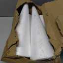 Juvale Foam Cone Pack - 4-Pack, 4.5 x 13.5 in, White - Cone-Shaped Floral Foam - DIY Craft Projects, Craft Supplies & Floral Arrangements