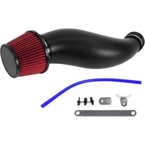 Cold Air Intake Pipe Kit Fit for Honda Civic 1992-2000 EG EK, for 1994-2001 Acura Integra DC (Red+ABS)