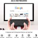 Upgrade WeChip W1 Air Mouse Romote Control with KeyboardIR/RF TV Remote Control for Android TV Box/PC/Projector/HTPC/All-in-one PC