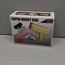 Sopu Make it Rain Money Gun Paper Playing Spary Money Toy Gun, Prop Money Gun Cash Gun Toy Party Supplies (Mysterious Black)