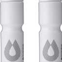 HydraPak Breakaway Surge Lightweight Bike Water Bottle 2-Pack (20oz, 25oz, 30oz) - High Flow, Cycling & Sports Squeeze Bottle