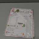 2 x 8"x10" Christmas Wish List Secret Santa Gift Exchange Card - 20PCS Double-side Christmas Questionnaire Cards - Home, Office, Classroom Xmas Holiday Party Gift Idea For Family, Friends, Coworkers - A05