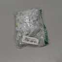 XNUT 100Pcs White Cable Clips with Steel Nails, Multi Sizes 14mm, Wall Mount Wire Holders for Home Office Cable Management