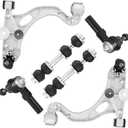 Front Lower Control Arms w/Ball Joints Replacement Suspension Kit for Buick Park Avenue 1998-2005, 2000-2005 DeVille Pontiac Bonneville Lesabre, for Oldsmobile Aurora 2001-2003 K620291 K620292 (6PCS)