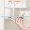 Case for Remarkable Paper Pro 11.8 (2024 Released), with Stable Folding Stand Design and Pen Pocket, fit Remarkable Paper Tablet with 11.8 Color Display,Auto Sleep/Wake,Light Blue