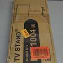 YOMT Mobile TV Cart Rolling TV Stand for 13-50 inch Screens, Tilting and Rotating Mount, Portrait to Landscape, Height Adjustable Portable TV Stand with Wheels Holds up to 44lbs Max VESA 200x200mm