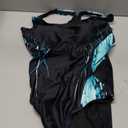 beautyin Women One Piece Athletic Lap Swimming Competition Racing Swimsuit, M