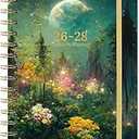 2025-2027 monthly planner - 3 year Monthly Planner/ Calendar 2025-2027, JAN 2025 - DEC 2027, 6.3" x 8.4", 36 Monthly Tabs + Back Pocket - Dreaming Moon