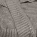 LILLUSORY Women's Oversized Turtleneck Sweaters Fall Batwing Sleeve Ribbed Tunic Sweater (Medium, Black)