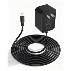 CERRXIAN 12V 2A AC to Type C Adapter Power Cord AC 100-240V to USB C 12V Transformer for Car Jump Starter Power Supply- 4.92 FT