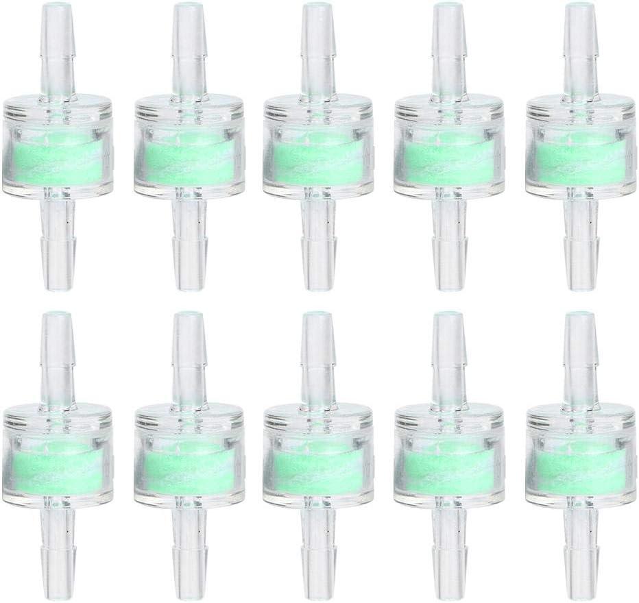 Green Hose Plastic Cleaning Filters Fish Tank Aquarium Filter Filtration Aquarium Supplies(4MM) 5 Piece