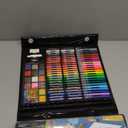 237-Piece Kids Art Set with Double-Sided Easel, Painting Kits for Kids Ages 4-8, Non-Toxic Art Supplies for Girls & Boys, Drawing Set with Watercolor, Oil Pastels, resent for Young Artists-Black