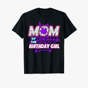Birthday Girl Mom Of The Birthday Girl Spider Birthday Party T-Shirt, L