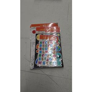 Paint With Water With Paint Brush & 6 Paint Colors 4PCS, Metallic Pop Up Stickers 1PCS, Puffy Stickers 1PCS